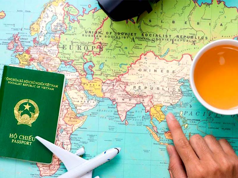 雙語新聞--越南護照可以免簽入境旅遊多少個國家Hộ chiếu Việt Nam đi du lịch được bao nhiêu nước mà không cần visa